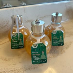 Bath & Body Works Vanilla Bean Noel Body Wash & Bubble Bath